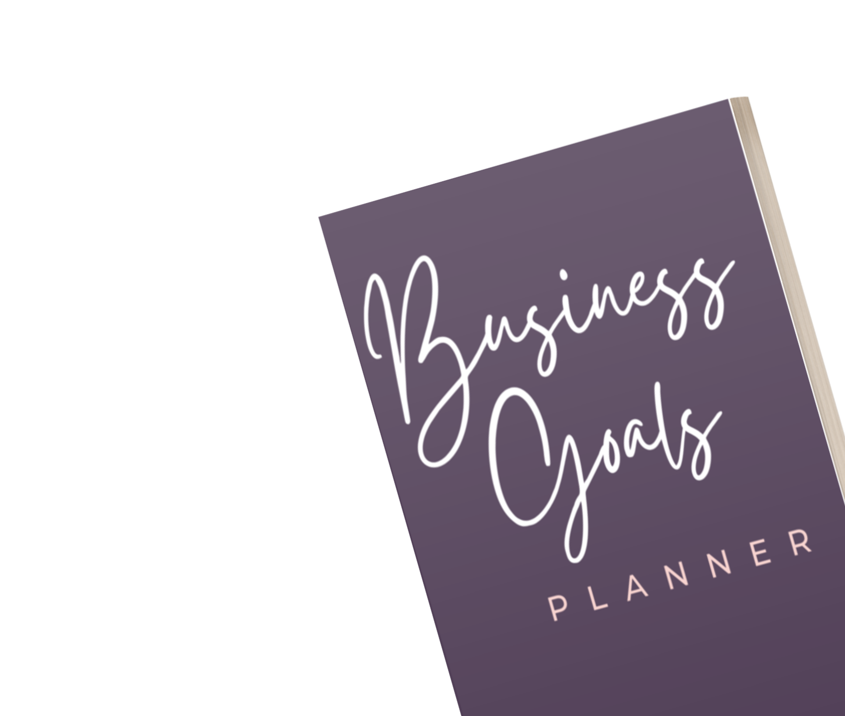 Business Goals Planner - Done For Your Toolbox
